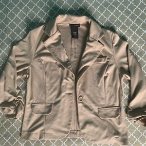 TAN BLAZER